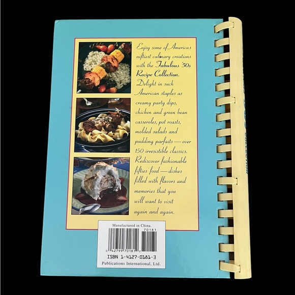 Fabulous ‘50s Recipe Collection Favorite Brand Name Cookbook Retro MCM HC SB - Picture 3 of 13